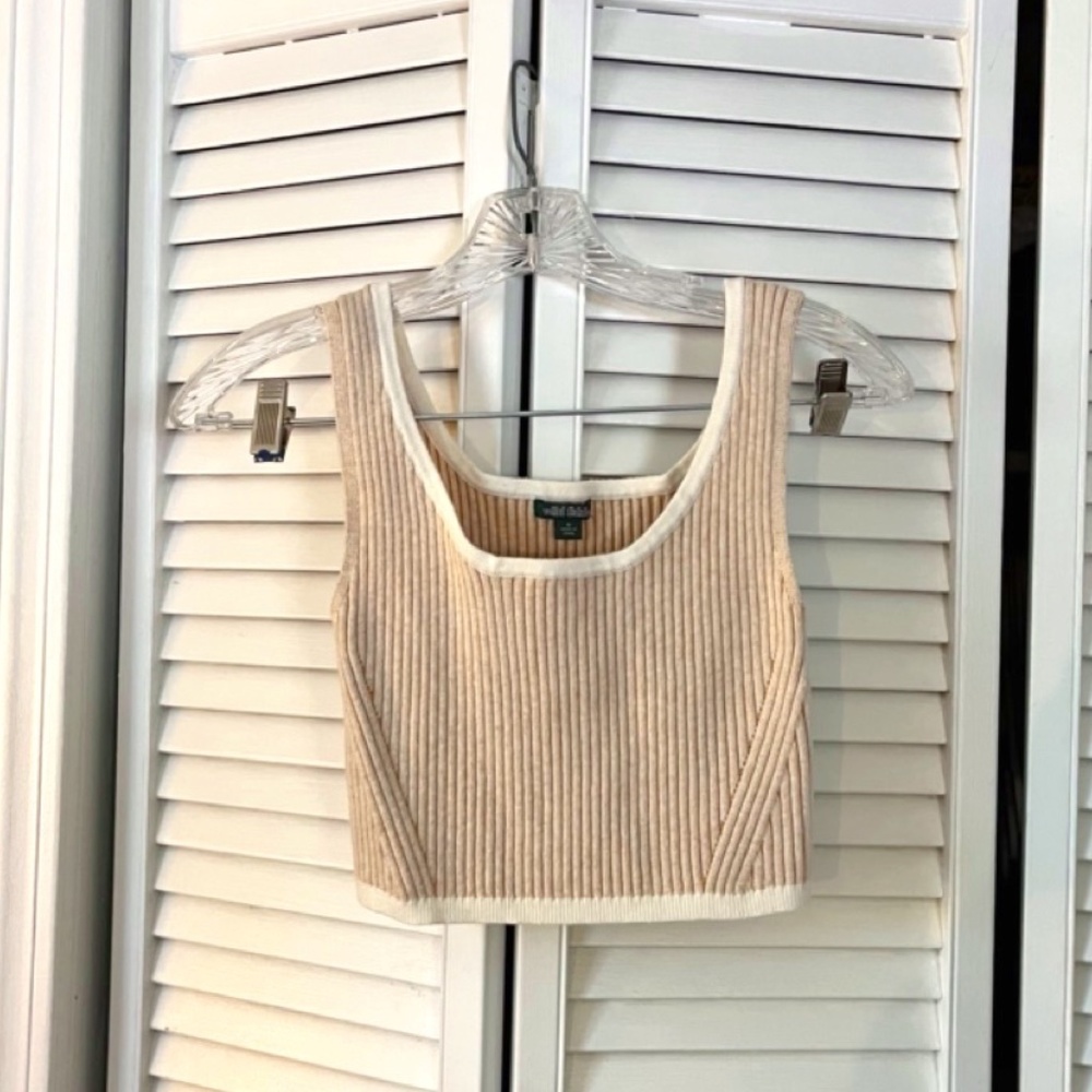 Target Cropped Sweater Tank